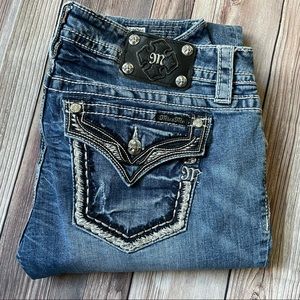 Miss Me denim bootcut jeans size 33 NWOT